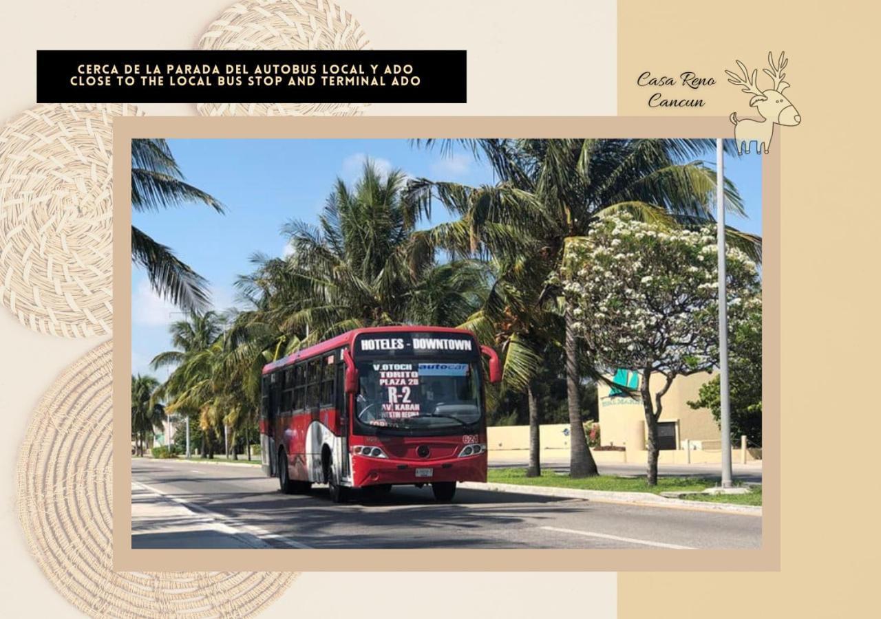 Reno Central Apartments Downtown Cancún Exterior foto